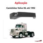 Maçaneta Externa Porta Esq Caminhões Volvo Até 92 Preta