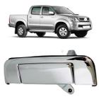 Maçaneta Externa Tampa Caçamba Hilux 2005-2016 Cromada - Felux