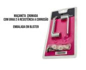 Maçaneta Fechadura Pado 403 Universal Cromada