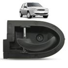 Maçaneta Interna da Porta Dianteira Traseira Preto Ford Fiesta Street 1996 a 2006 Courier 1996 a 2013