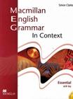 Macmillan english grammar in context with key and cd-rom - essential - MACMILLAN BR