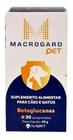 Macrogard Pet Avert Suplemento para Cães e Gatos 30 Comprimidos 45g