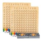 Placa de Aprendizagem de Matemática - Tabuada de Multiplicação Jogo de  Tabuleiro - Brinquedo de contagem infantil montessori, jogo de tabuleiro de  matemática, brinquedos educativos de