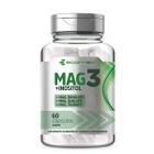 Mag 3 Blend Magnésio Taurato Malato Quelato Inositol 500mg 60Cáps