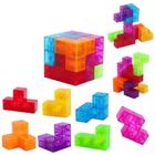 MagForma Mega Cubos de montar Puzzle Translúcido