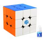 Magic Cube GAN 356 RS 3x3x3 sem adesivo com lubrificante Gan de 2 mL - Y.L. DOYMX