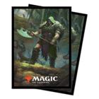 Magic: The Gathering Throne of Eldraine - Garruk, Cursed Huntsman Deck Protector Sleeves (100 ct.) - Ultra Pro