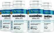 Magnesio Dimala to 600 mg 240 caps Malato 4 frascos x 60 Capsulas