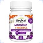 Magnésio + Inositol 700 mg 60 cápsulas - Sunfood