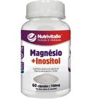 Magnesio + inositol 700mg 60caps nutrivitalle