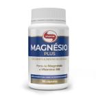 Magnésio Plus 90 Capsulas Com Vitamina B6 Vitafor Sabor Sem sabor
