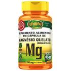 Magnésio Quelato Mg Puro 700mg 60 Caps Vegano Unilife