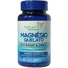 Magnésio Quelato Potássio e Zinco 60 Cápsulas 500mg