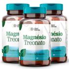 Magnésio Treonato - 60 Cáps Kit Com 3 Potes