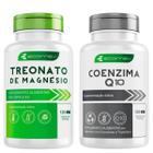 Magnesio Treonato + Coenzima Q10 Puro 500mg 240Cáps Kit Saude Ecomev