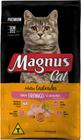 Magnus Cat Premium Gatos Adultos Castrados Frango Só Recheados 20KG