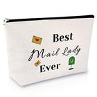 Mail Carrier Apreciação Presente para Mulheres Maquiagem Saco Mail Lady Birthday Gift Ideas Cosmetic Bag Thank You Gift Postal Worker Gifts Retirement Gift for Her Travel Cosmetic Pouch Thanksgiving Gift