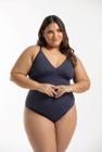 Maiô Alças Fixas Liso Sem Bojo Plus Size