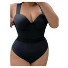 Mâio Body Madri Com Bojo e Aro de Amarrar Fio Duplo Plus Size