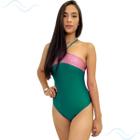 Maiô Feminino Summer Engana Mamae Costas Nuas Fio Duplo Cava