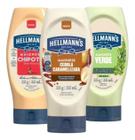 Maionese Hellmann's Sabores Squeeze 335g - 3 Unidades