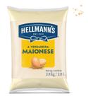 Maionese Hellmanns 2,8kg Saco Bag