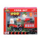 Maisto Playset Mini Trator Vermelho 12564B