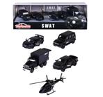 Majorette GiftPack 5 Polícia Swat 1/64 - Califórnia Toys