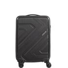 Mala de Bordo ABS para Viagem Polipropileno American Tourister Camboriu Cadeado Rodas 360º Preta