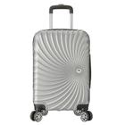 Mala de Bordo Viagem Pequena ABS - (55 x 35 x 22cm) C/ 4 Rodinhas 360º - (Reg. ANAC)