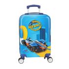 Mala De Viagem Bordo Infantil Giro 360 Hot Wheels Tamanho P