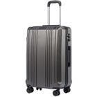 Mala de Viagem Coolife 28 Polegadas - PC+ABS com TSA Lock Spinner - Cinza