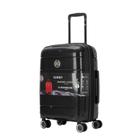 Mala de Viagem De bordo pequena Padrão Anac 10kg Com Rodas duplas 360 Poliprpileno Com cadeado Senha tipo TSA Expansiva Sammy