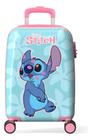 Mala De Viagem Rodas Duplas Pequena Infantil Original Stitch - Luxcel