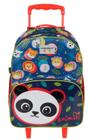 Mala escolar Infantil Unissex G com Rodinhas Animals Panda Container Kids