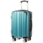 Mala expansível Luggage Coolife PC+ABS Spinner 71 cm verde