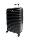 Mala Grande 35Kg Expansível Ultra Leve Preta Fan Giratória