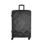 Mala Grande para Viagem Abs American Tourister Universe Cadeado Integrado Rodas 360º Cinza Escuro