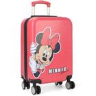 Mala Infantil Luxcel Minnie Mouse Pequena Vermelho - MF10361