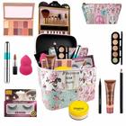 Maleta De Maquiagem Completa Ruby Rose Essencial - IG68