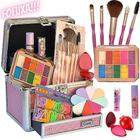 Maleta de Maquiagem Infantil Pink Completa Essencial Kit Make Fofuxa