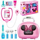 Maleta de Médico Rosa Infantil da Minnie para Meninas Original