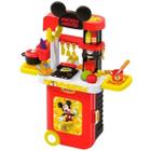 Maleta de Viagem Mickey Cozinha Play Set 3 em 1 Multikids - BR1300