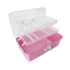 Maleta Divisórias 37x20 Manicure Pesca Costura Organizadora Mega Box