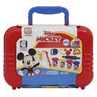 Maleta Escolar Mickey + Conjunto Massinhas de Modelar - Cotiplás