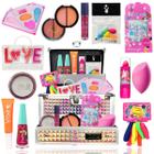 Maleta Infantil Kit Maquiagem Completo Sombras Batom Gloss