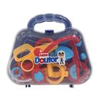 Maleta Infantil Mini Doutor 7 Peças 1268 Pakitoys Cor Azul - Paki Toys