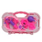 Maleta Infantil Mini Doutora 7 Acessórios Rosa 1265 Pakitoys