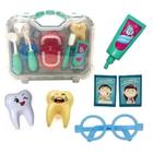 Maleta Kit Dentista Brinquedo Doutor(a) Infantil + Jogo da Memória - Poki  Toys - Kit Médico Infantil - Magazine Luiza