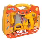 Maleta Kit Ferramentas Workshop Jr Multikids BR2009 Amarelo